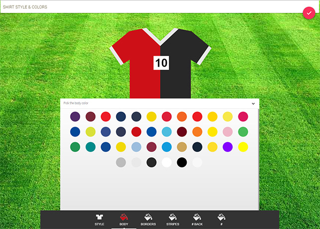 homecrowd football formation kit style editor